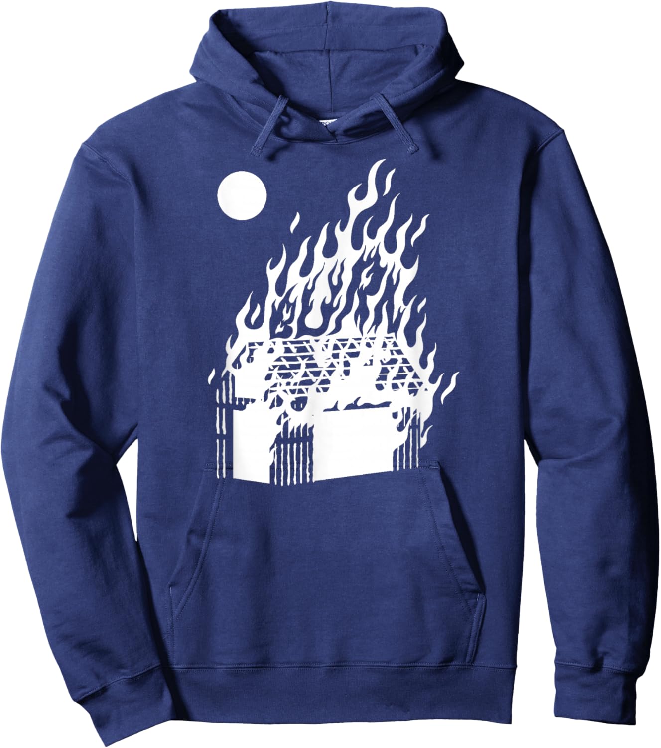 Marvel Agatha All Along Disney+ Agatha Harkness Burn Hoodie - Hoodie | Navy