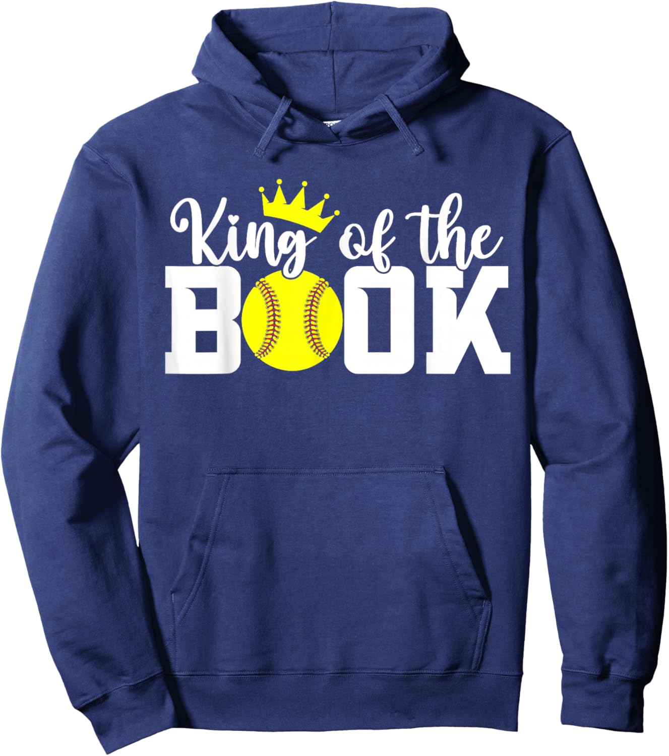 Scorekeeper Softball Team Scorebook King Hoodie - Hoodie | Navy