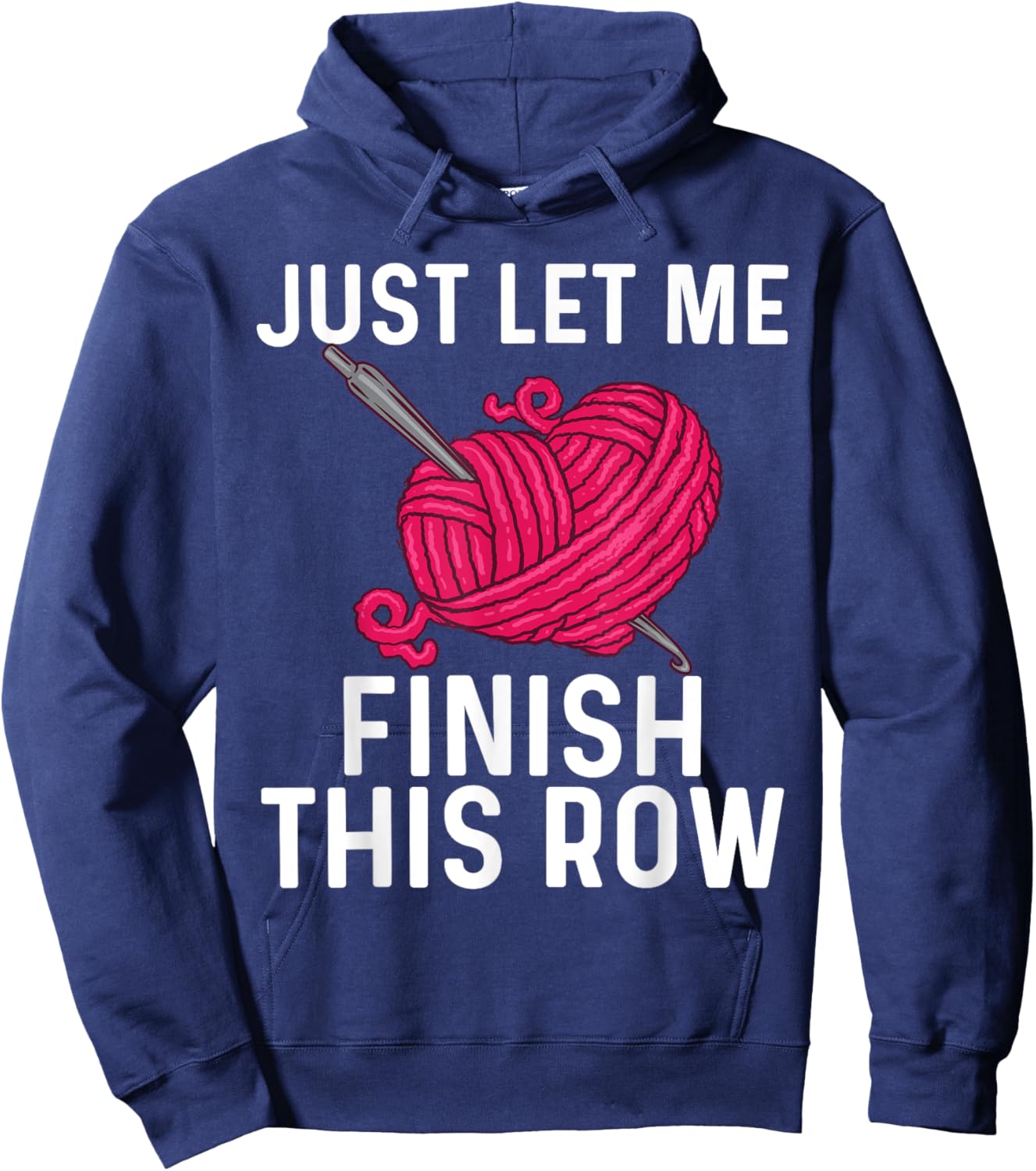 Best Crocheting Art Women Crocheter Crochet Lover Hoodie - Hoodie | Navy