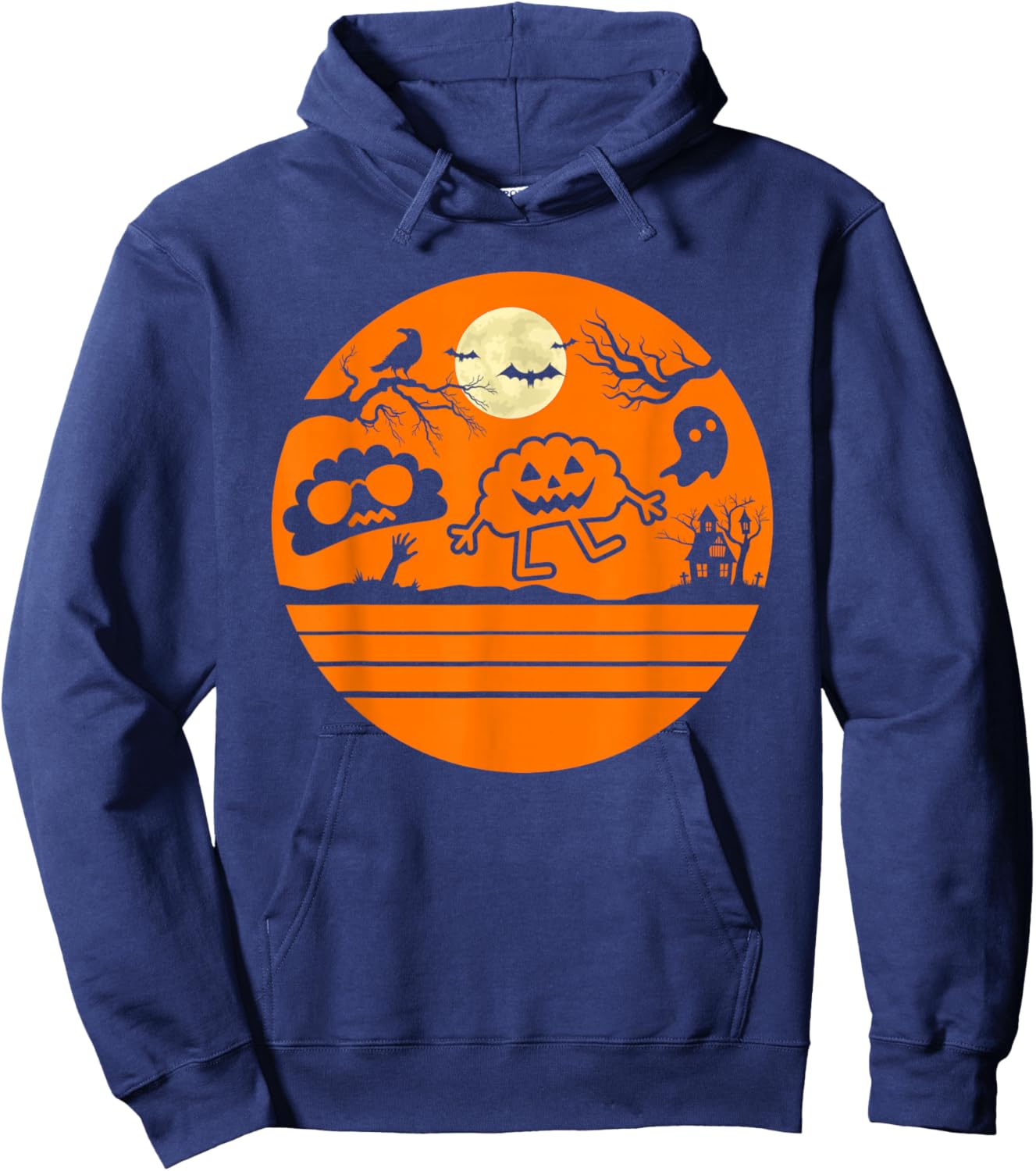 Polish Pierogi Shirt Halloween Funny Polish Food Hoodie - Hoodie | Navy
