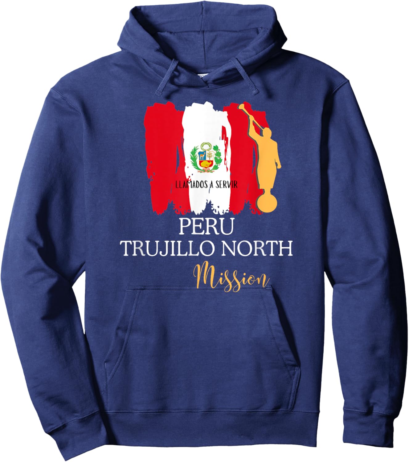 Peru Trujillo North Mormon LDS Mission Missionary Hoodie - Hoodie | Navy