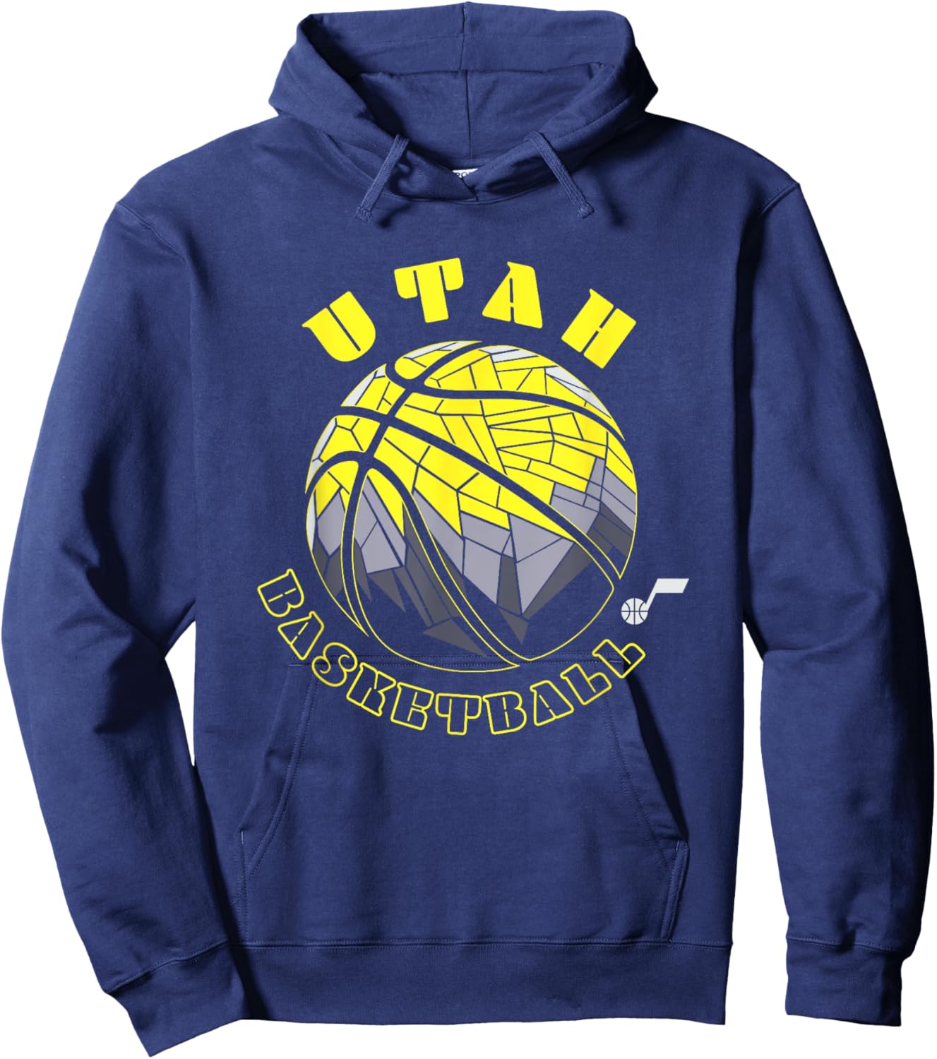 NBA Utah Jazz Neon Prism Basketball Hoodie - Hoodie | Navy