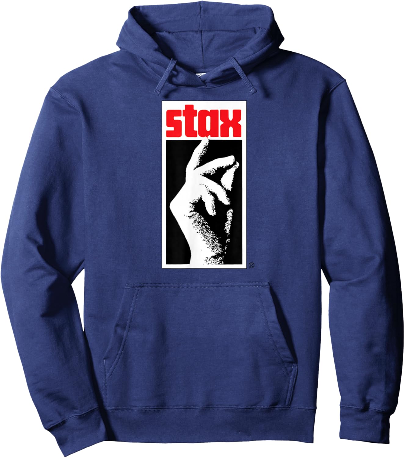 Stax "Classic Snap" Logo Hoodie - Hoodie | Navy