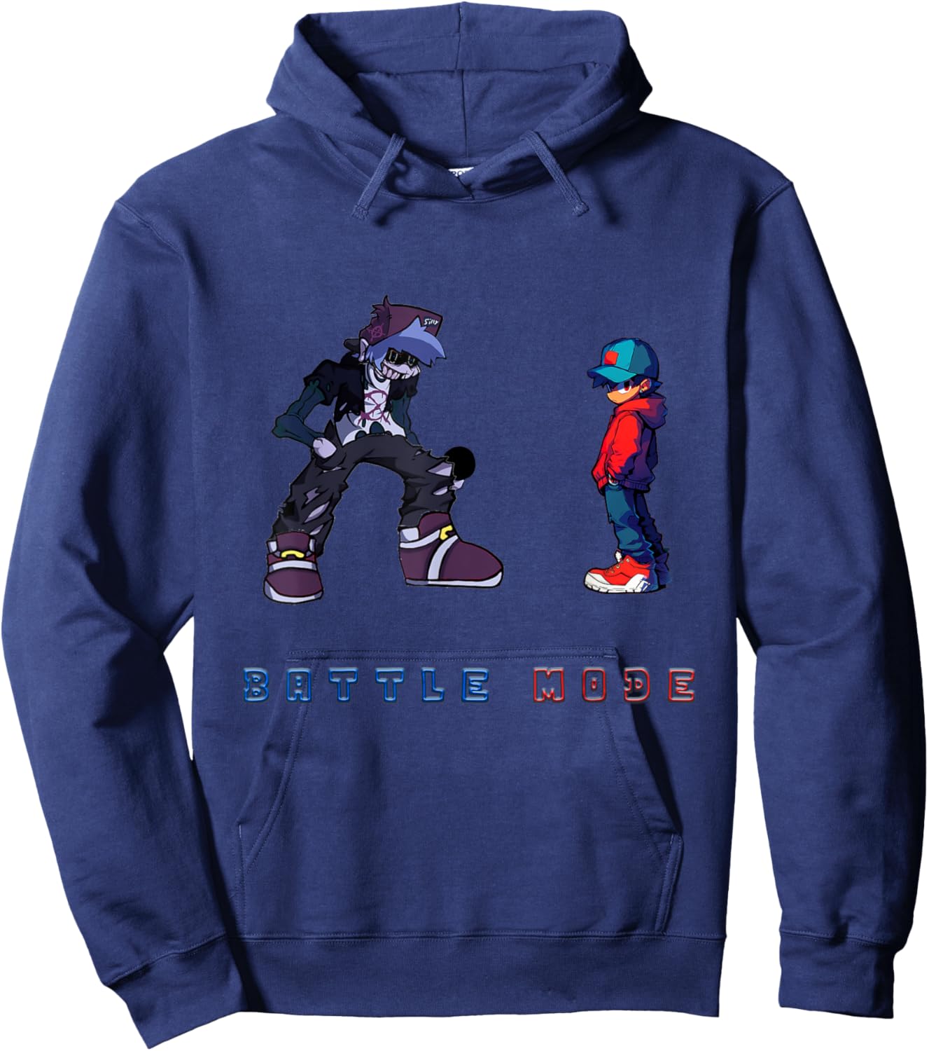Silly Billy in Battle Mode Hoodie - Hoodie | Navy