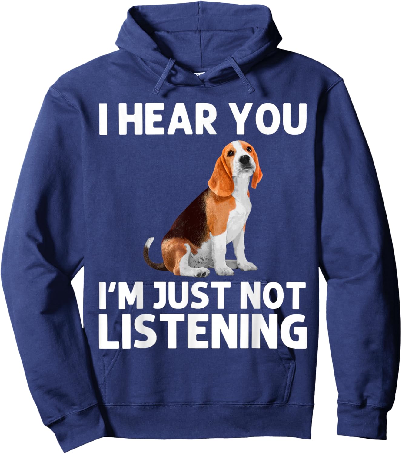 Best Beagle Art Women Kid Beagle Themed Beagle Lover Hoodie - Hoodie | Navy