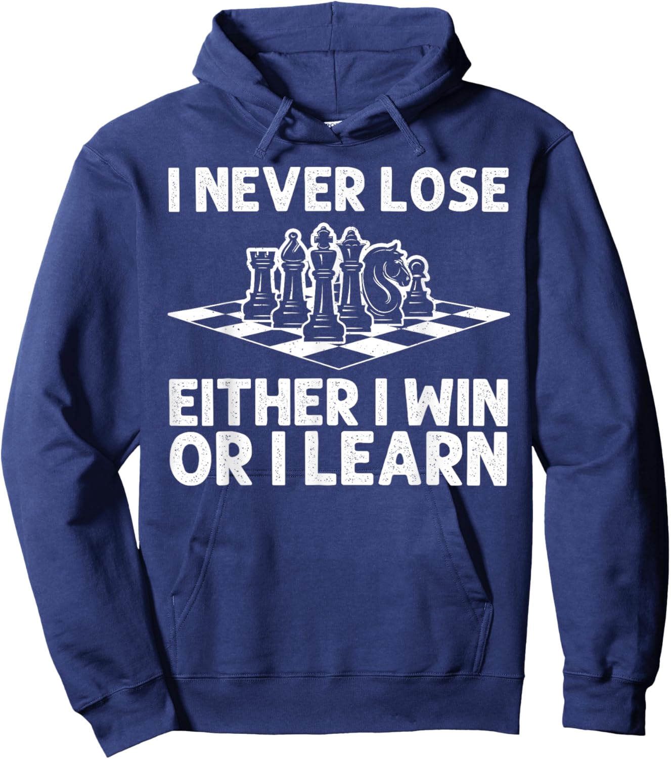 Cool Chess Design Women Chess Lover Chess Player Hoodie - Hoodie | Navy