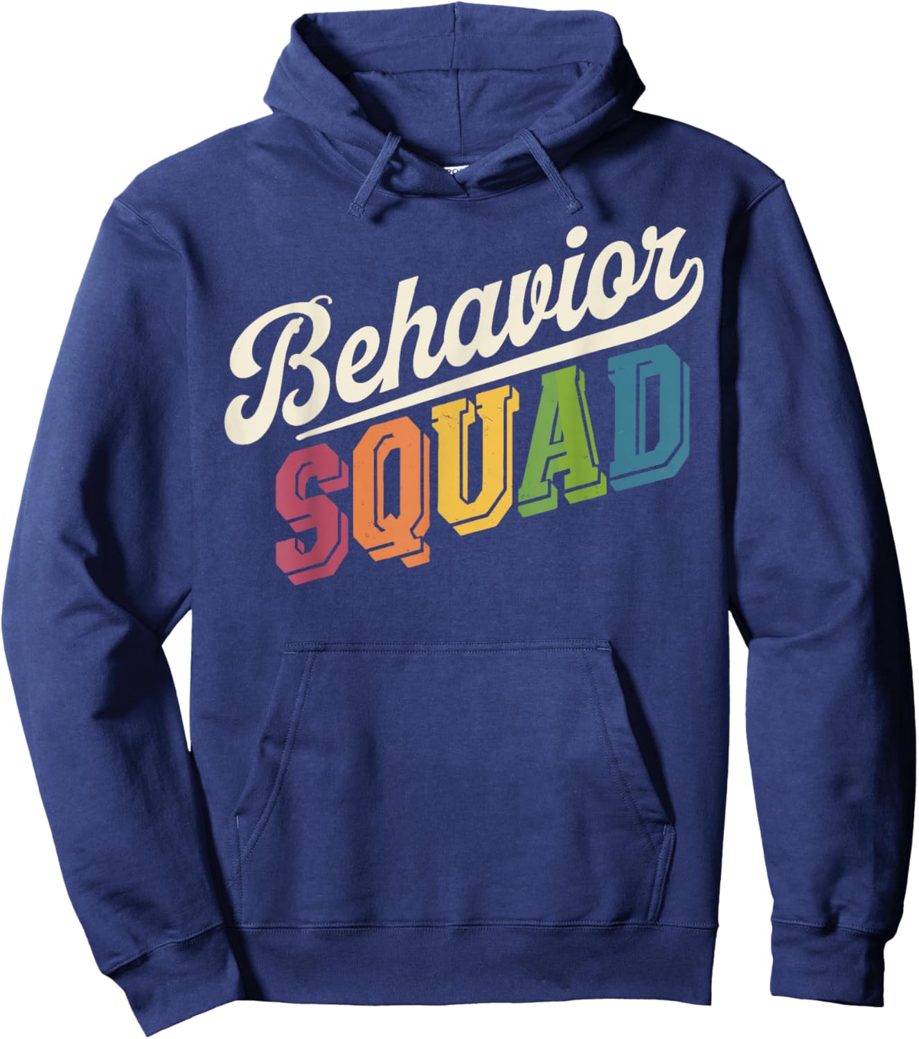 Behavior Squad Therapy Behavior Analyst Hoodie - Hoodie | Navy