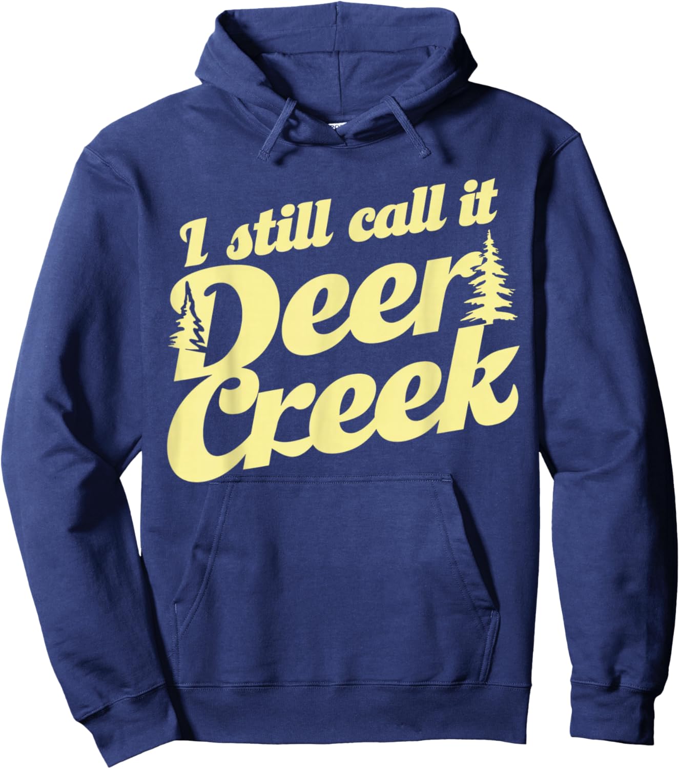 T-Shirt Hoodie - Hoodie | Navy