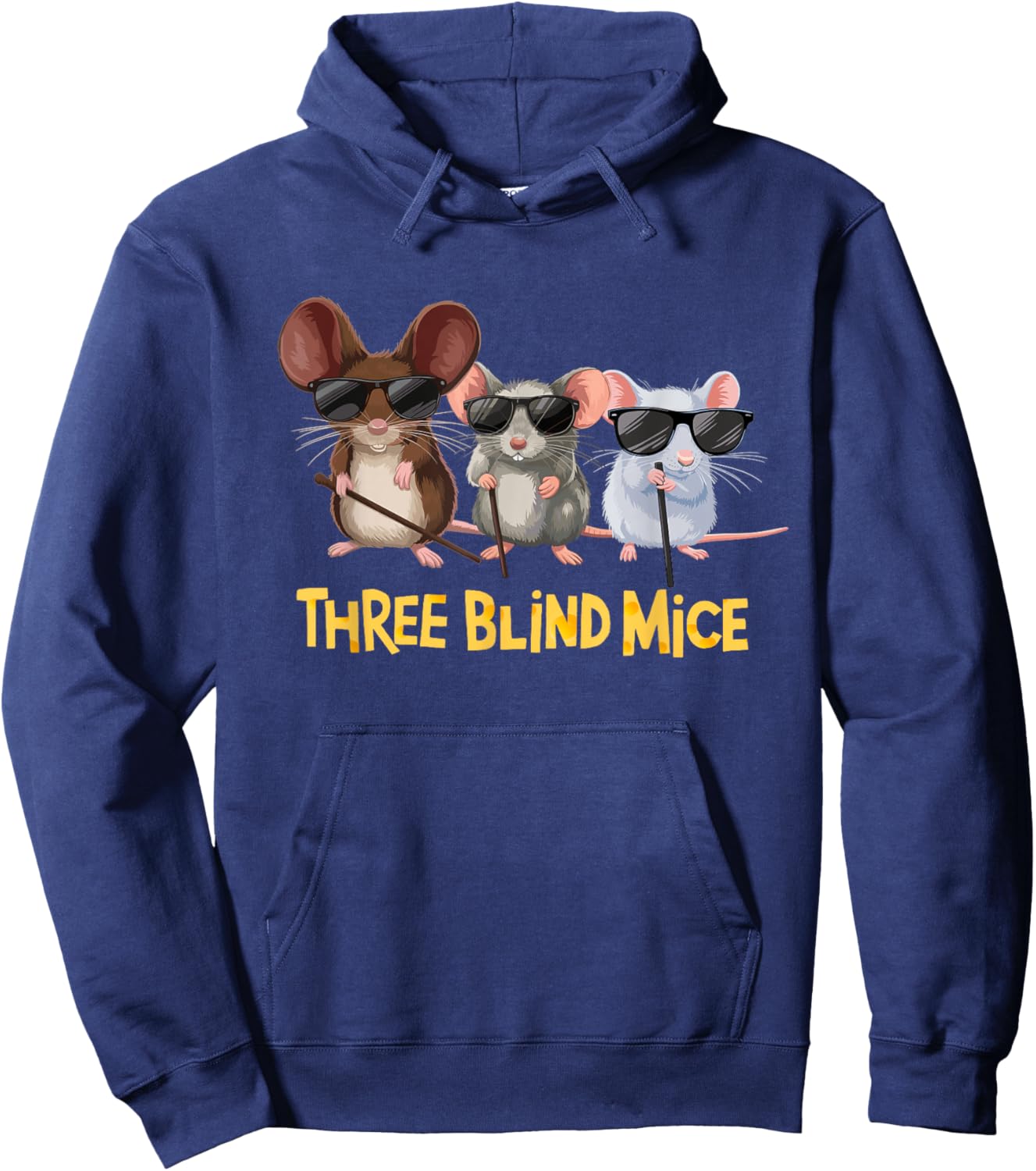 Three Blind Mice Costume Hoodie - Hoodie | Navy
