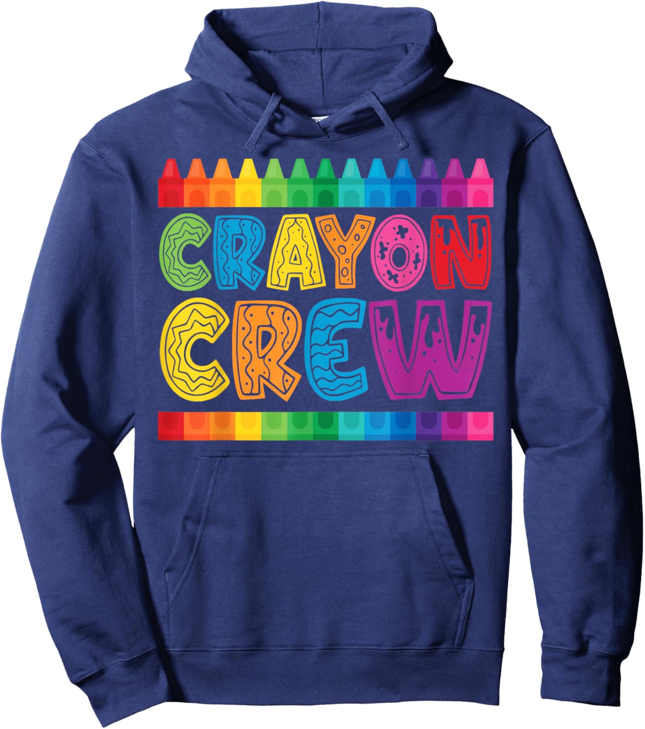 T-Shirt Hoodie - Hoodie | Navy