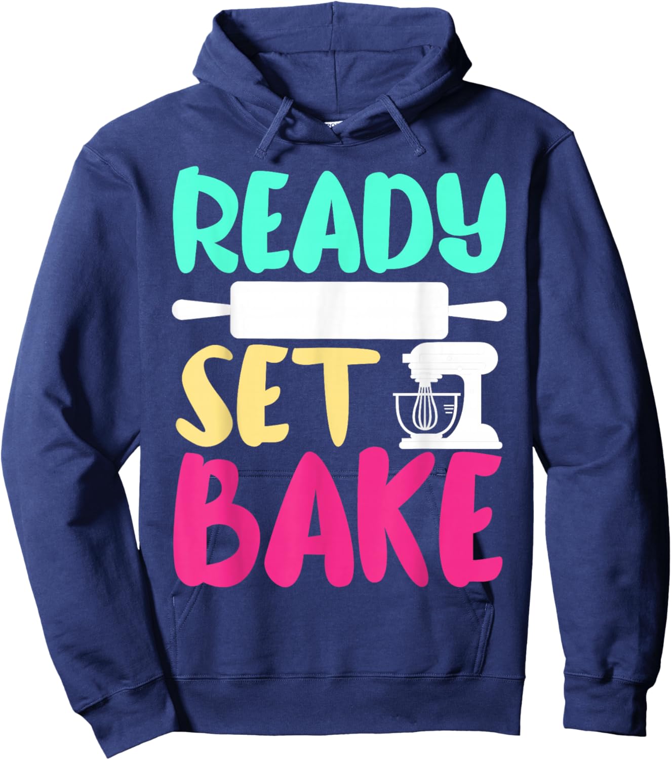 Bake Baking Ready Set Bake Hoodie - Hoodie | Navy