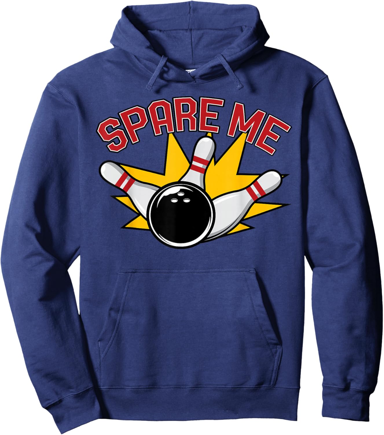 Cool Bowling Novelty Women Bowling Team Gag Bowler Hoodie - Hoodie | Navy