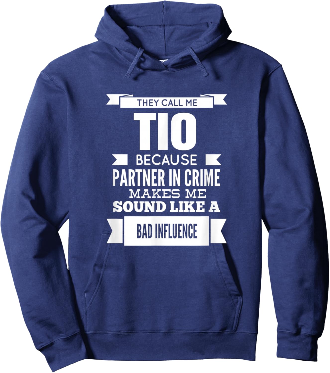 They Call Me Tio Mexican Spanish Uncle Hoodie - Hoodie | Navy
