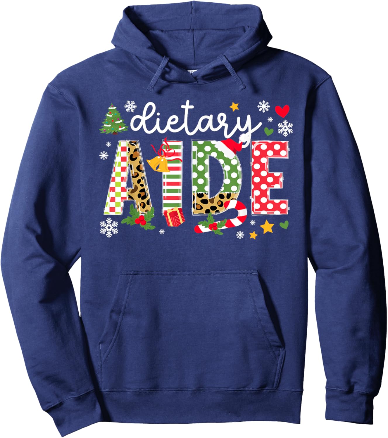 Dietary Aide Christmas Dietary Aide Xmas Party Hoodie - Hoodie | Navy