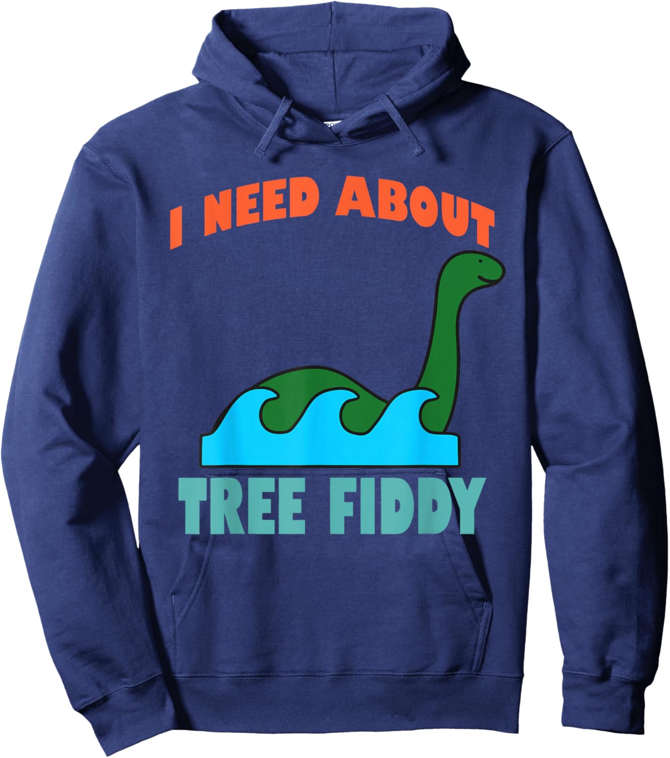 I Need About Tree Fiddy Apparel Hoodie - Hoodie | Navy