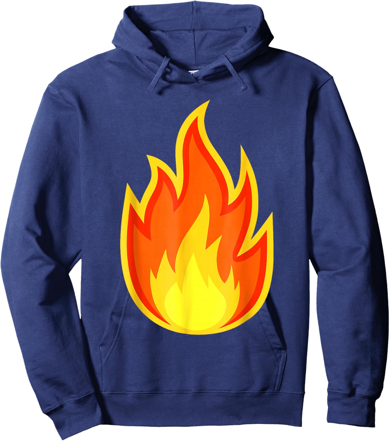 Fire Flame Shirt Adult Kids Men Women Fire Flame Costume Hoodie - Hoodie | Navy