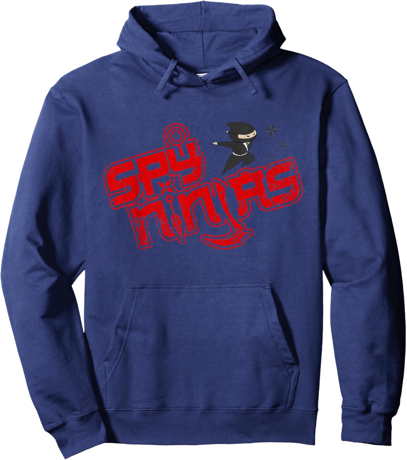 Ninja And Spy - Kids Birthday Ninja Boy Girl Kids Graphic Hoodie - Hoodie | Navy