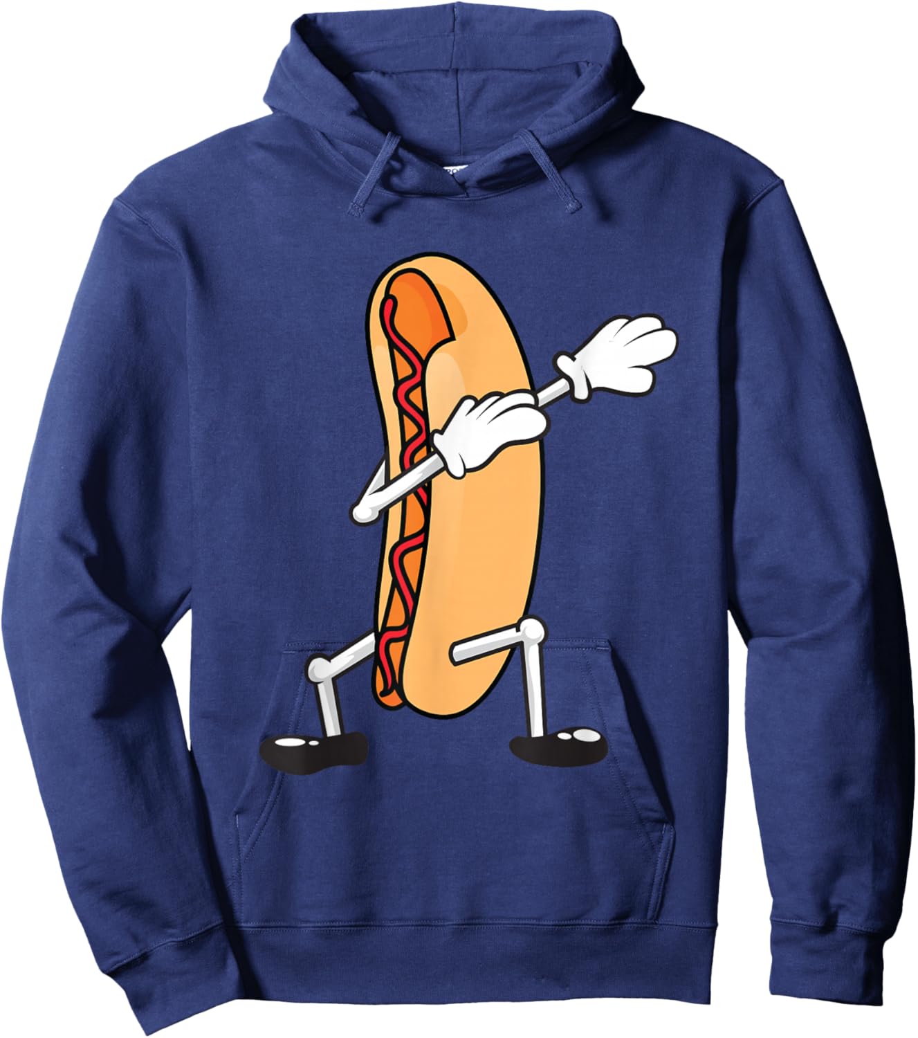 Cool Hot Dog Outfit Women Adult Hotdog Lover Hot Dog Hoodie - Hoodie | Navy