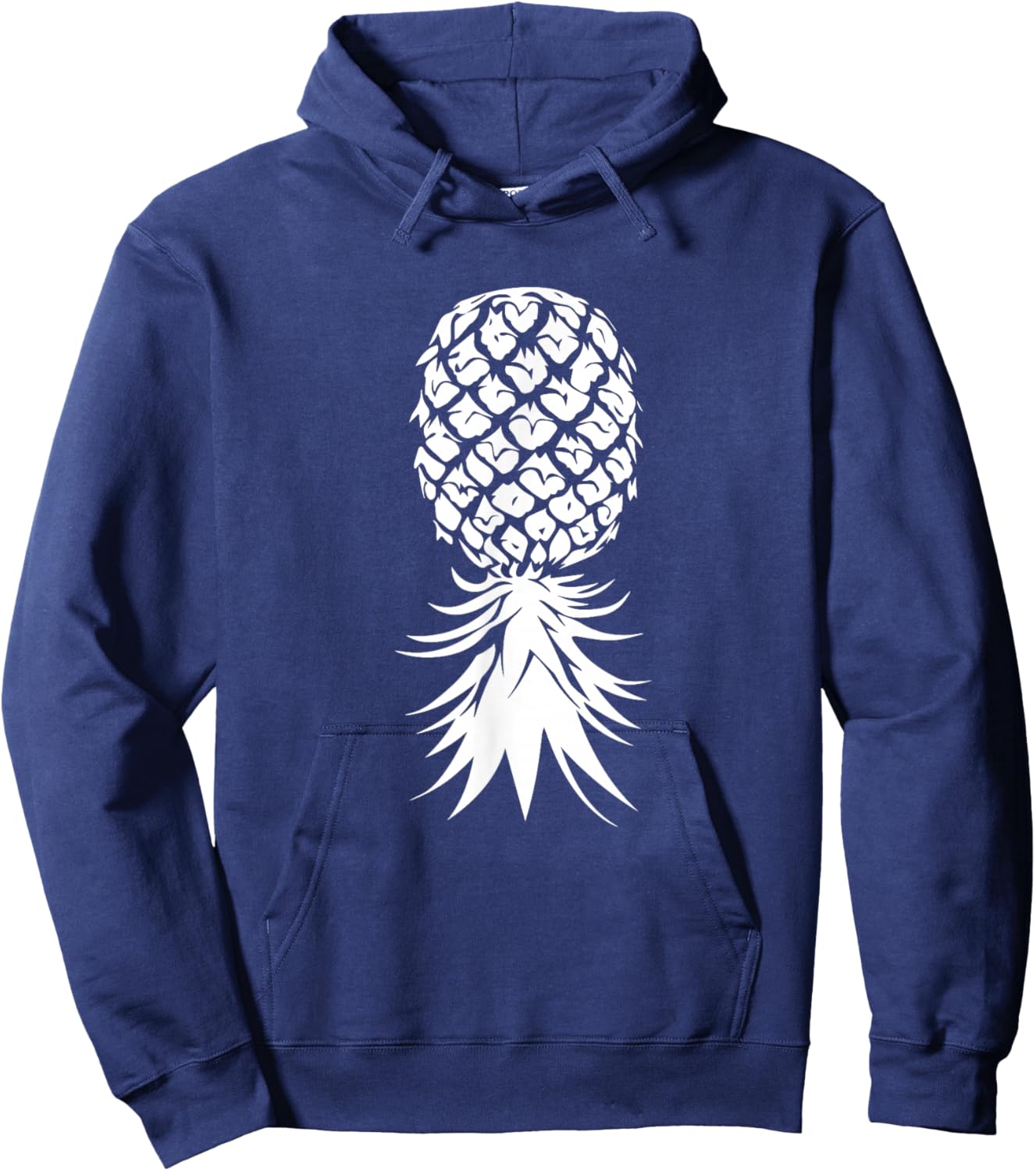 Upside Down Pineapple Hoodie - Hoodie | Navy