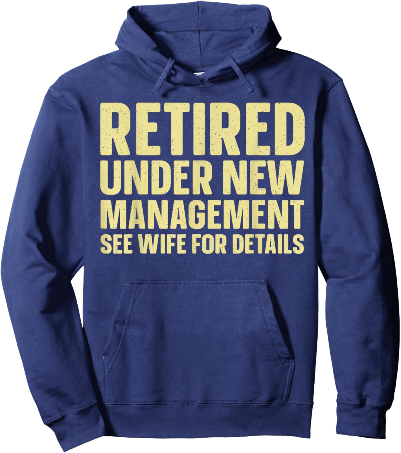 Unique Retirement Design Dad Retiree Retired People Hoodie - Hoodie | Navy