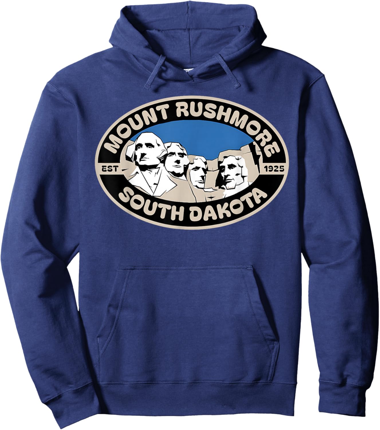 Mount Rushmore South Dakota Souvenir mt Rushmore Hoodie - Hoodie | Navy