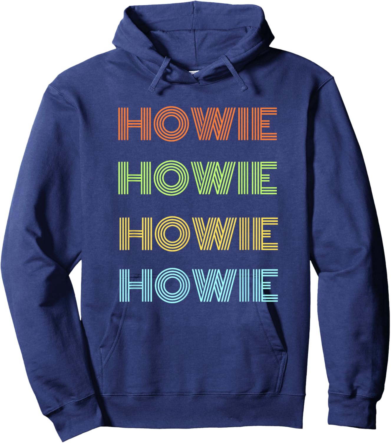 best Howie ever, for someone name howie, men, boys, teens Hoodie - Hoodie | Navy