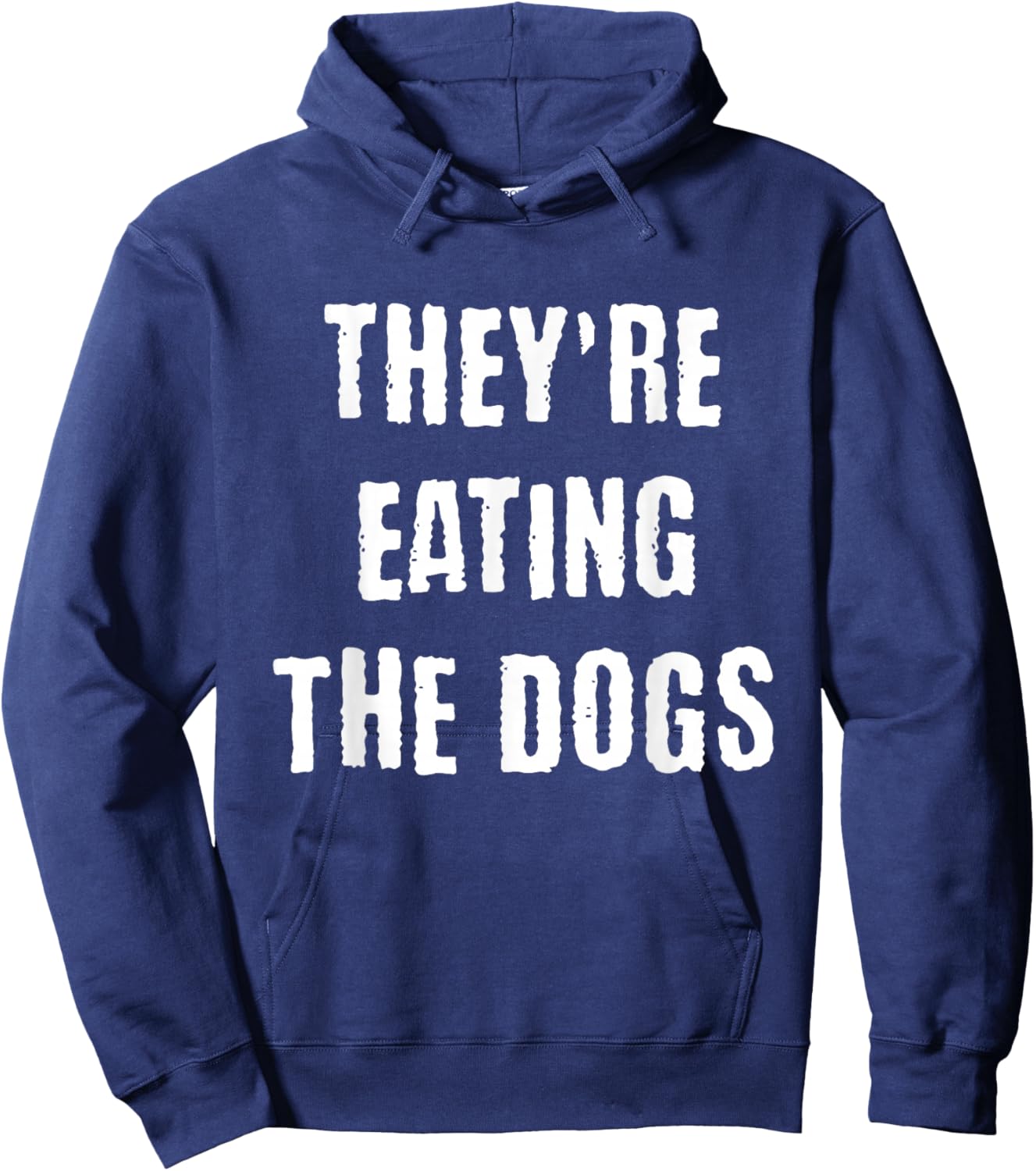 They're eating the Dogs Hoodie - Hoodie | Navy