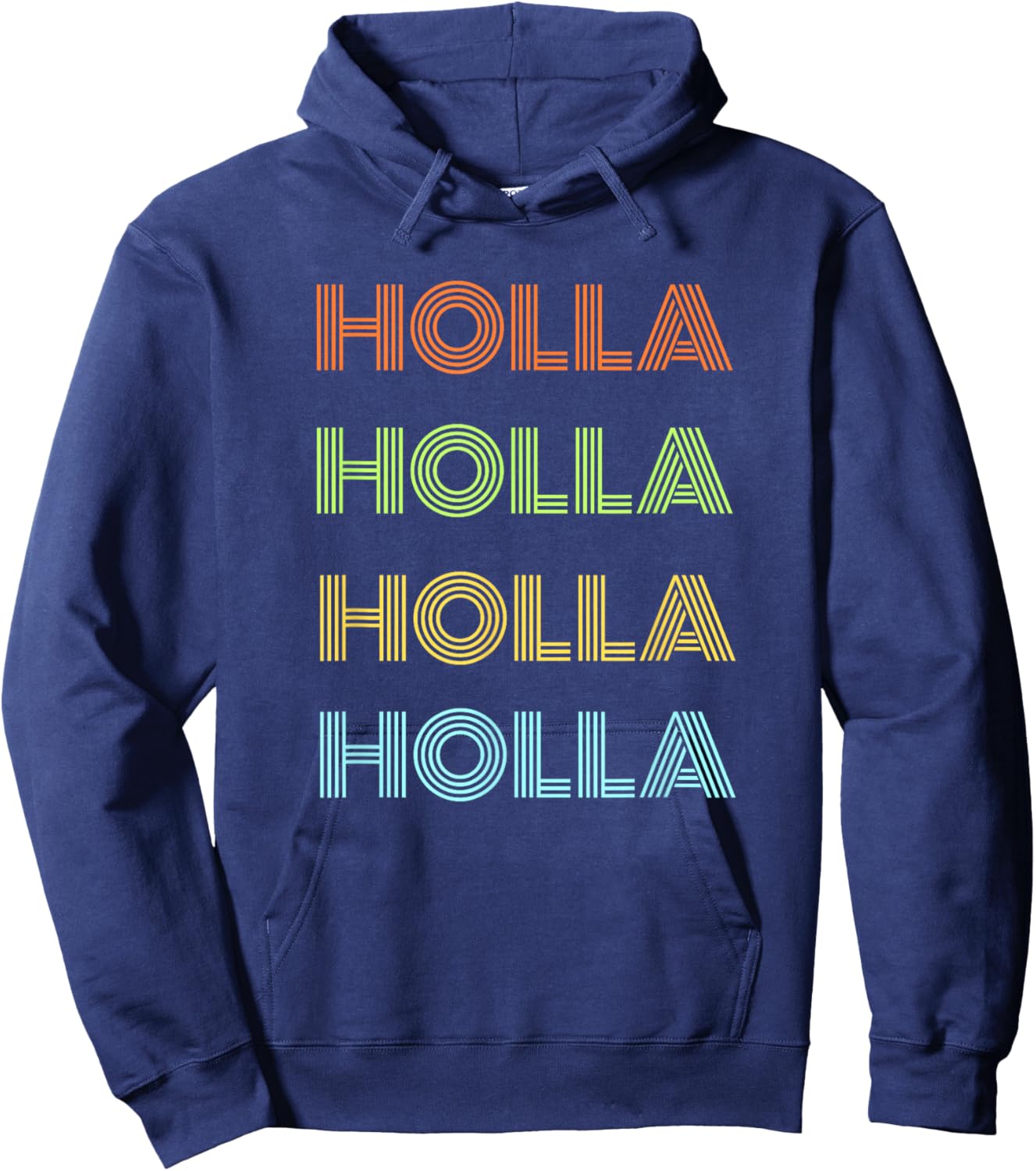 best Holla ever Hoodie - Hoodie | Navy