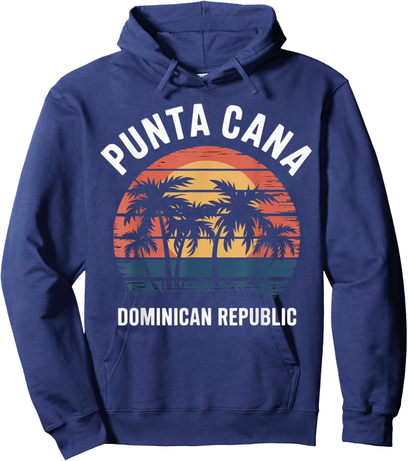Punta Cana Souvenirs Family Beach Friends Group Vacation Hoodie - Hoodie | Navy