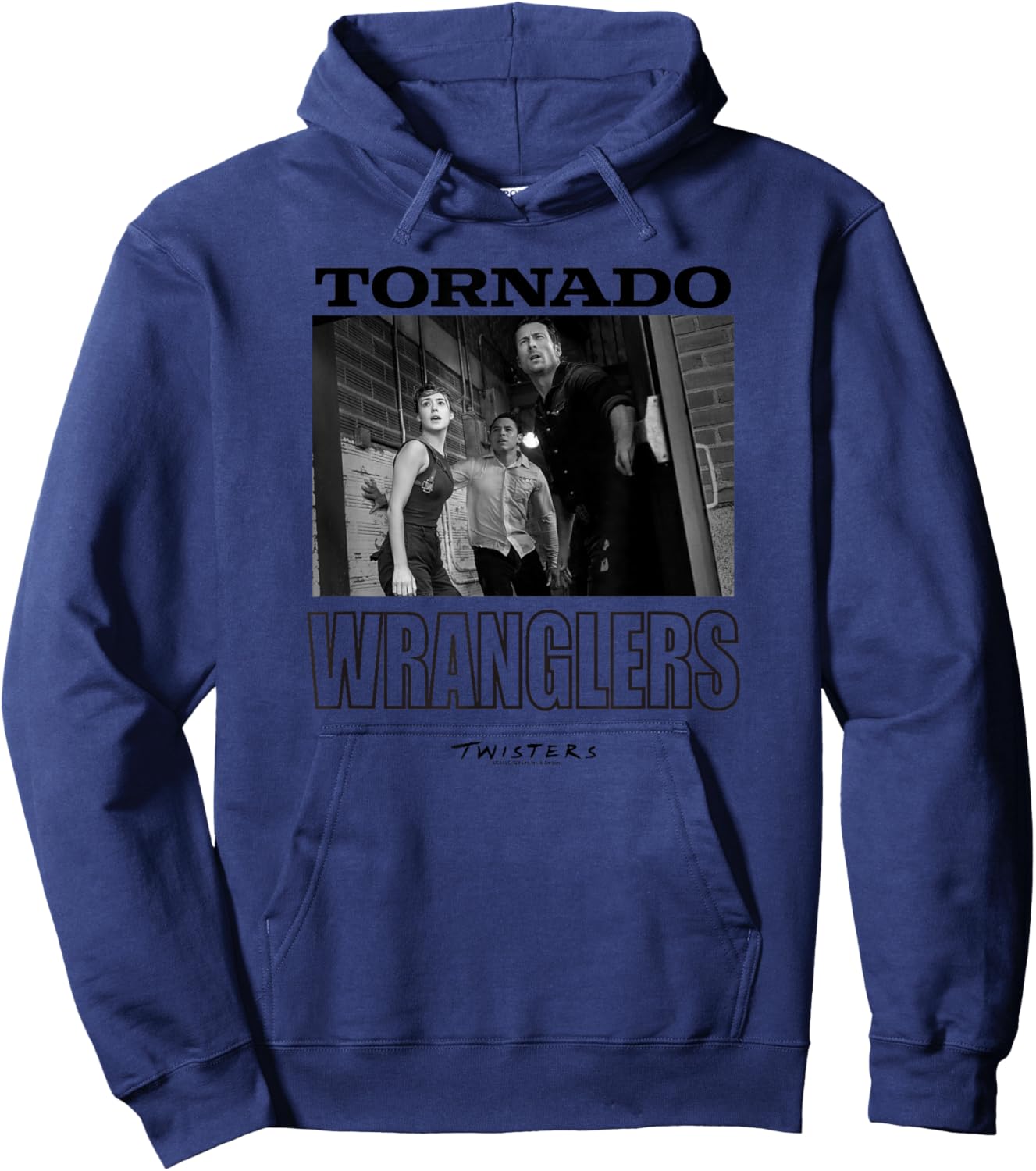 Twisters Tornado Wranglers Tyler Kate & Javi Hoodie - Hoodie | Navy