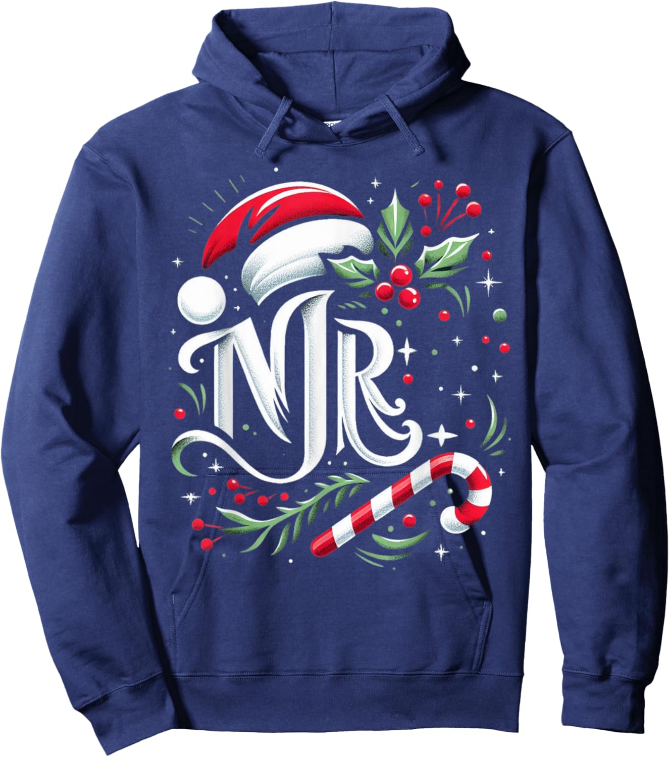 Mr And Mrs Santa Couples Matching Christmas Husband Wife Hoodie - Hoodie | Navy