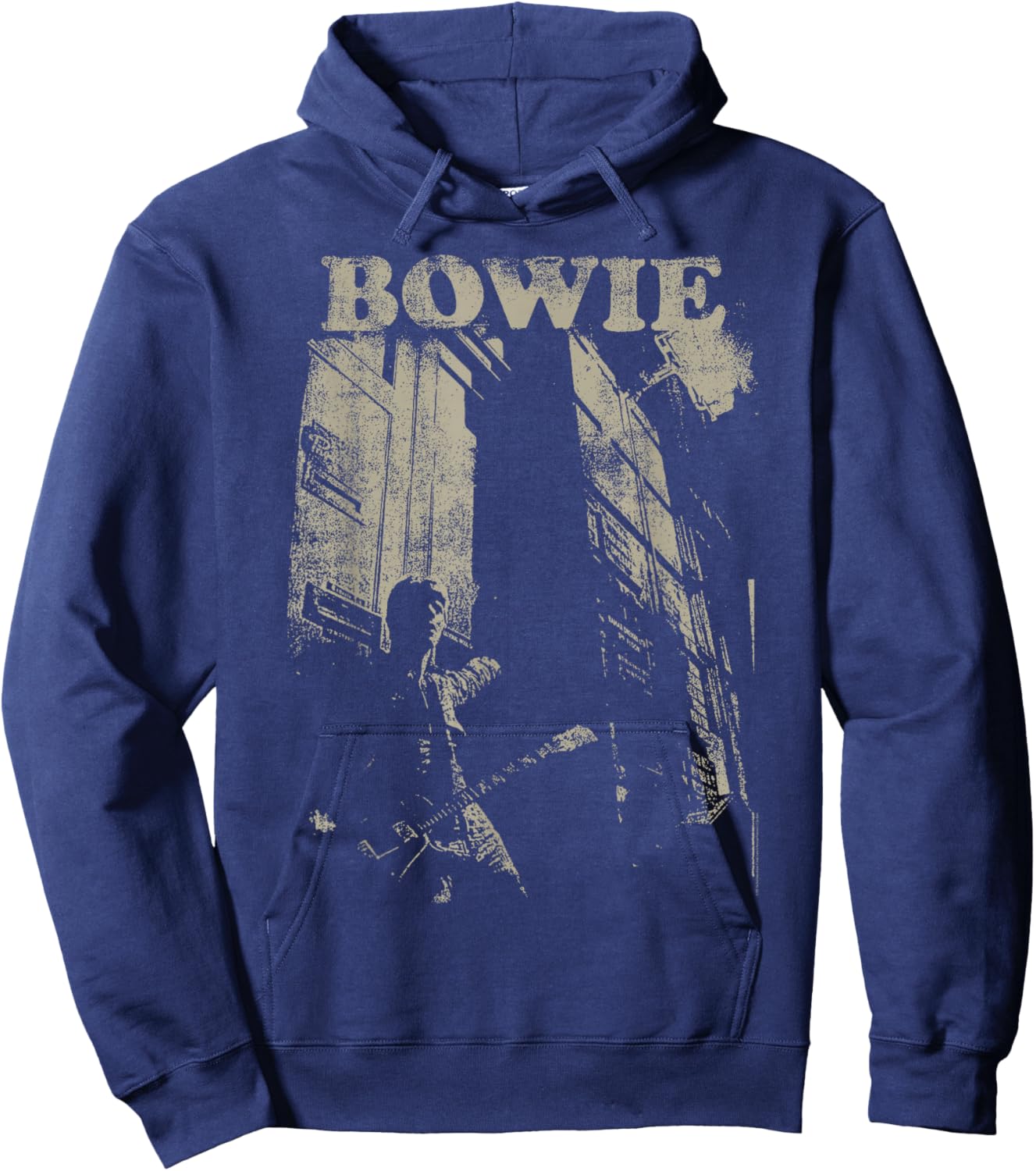 David Bowie - Stacks Hoodie - Hoodie | Navy