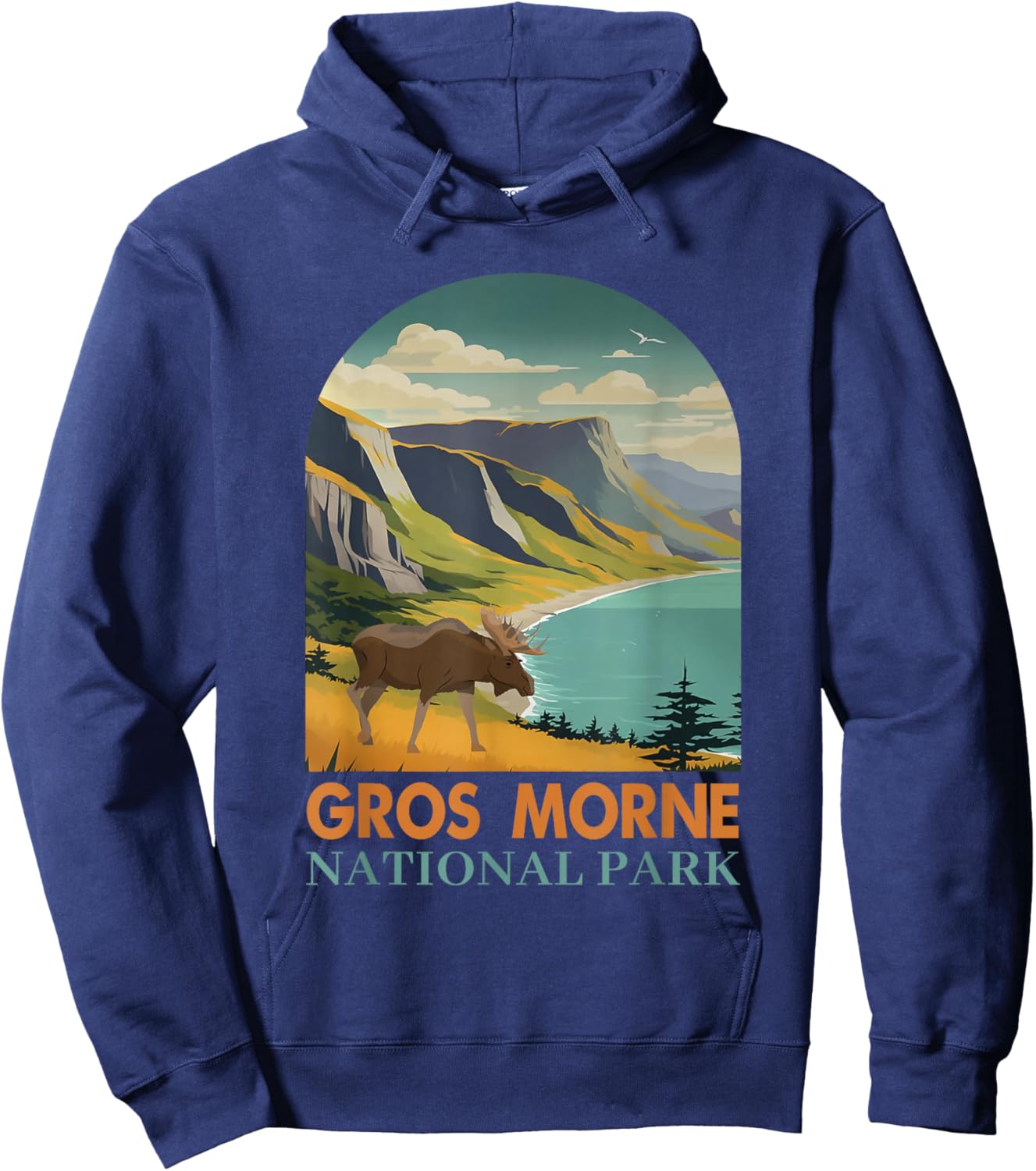 Gros Morne National Park Canada Hiking Nature Exploring Hoodie - Hoodie | Navy