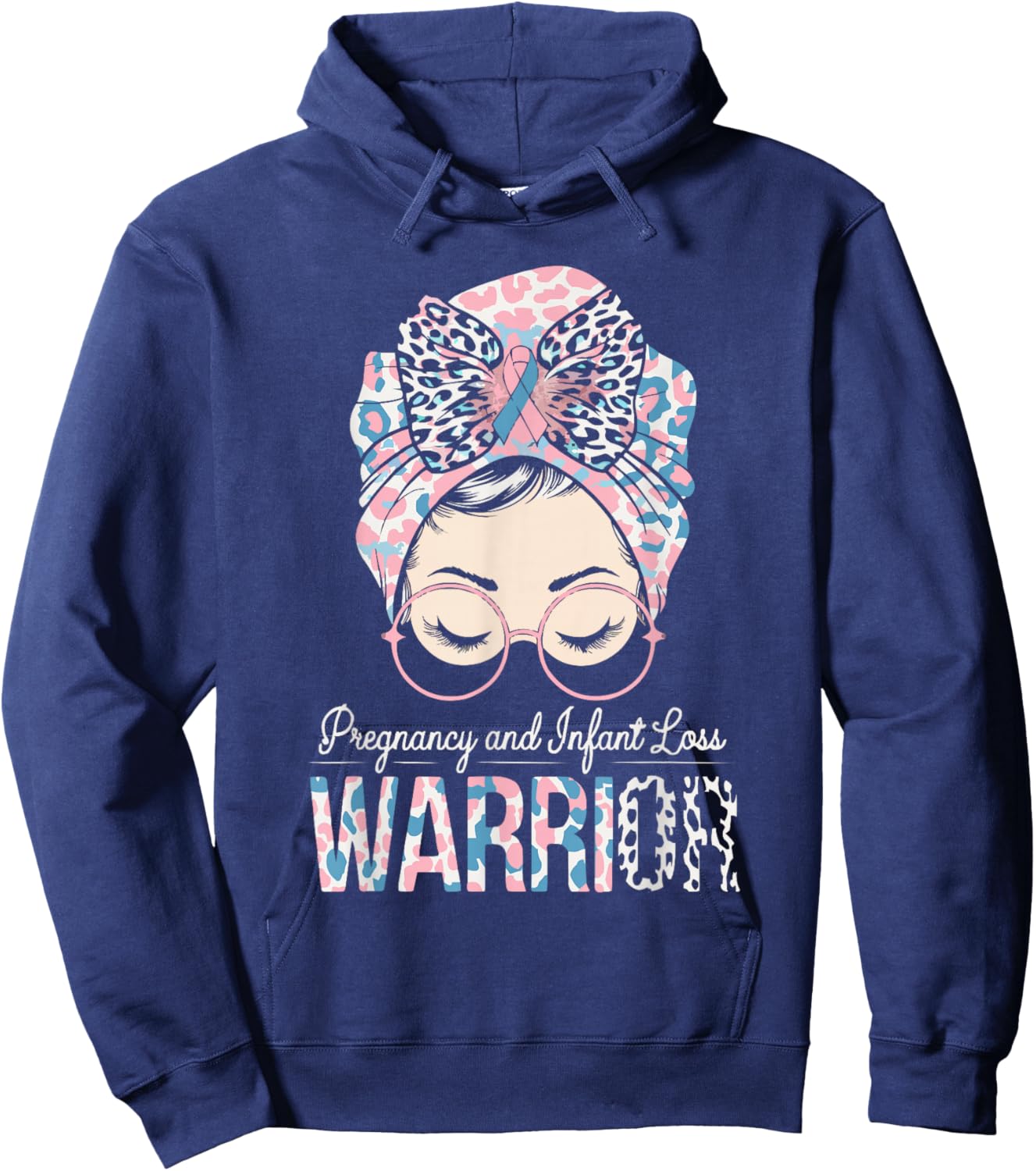 Pregnancy And Infant Loss Awareness Miscarriage Hoodie - Hoodie | Navy