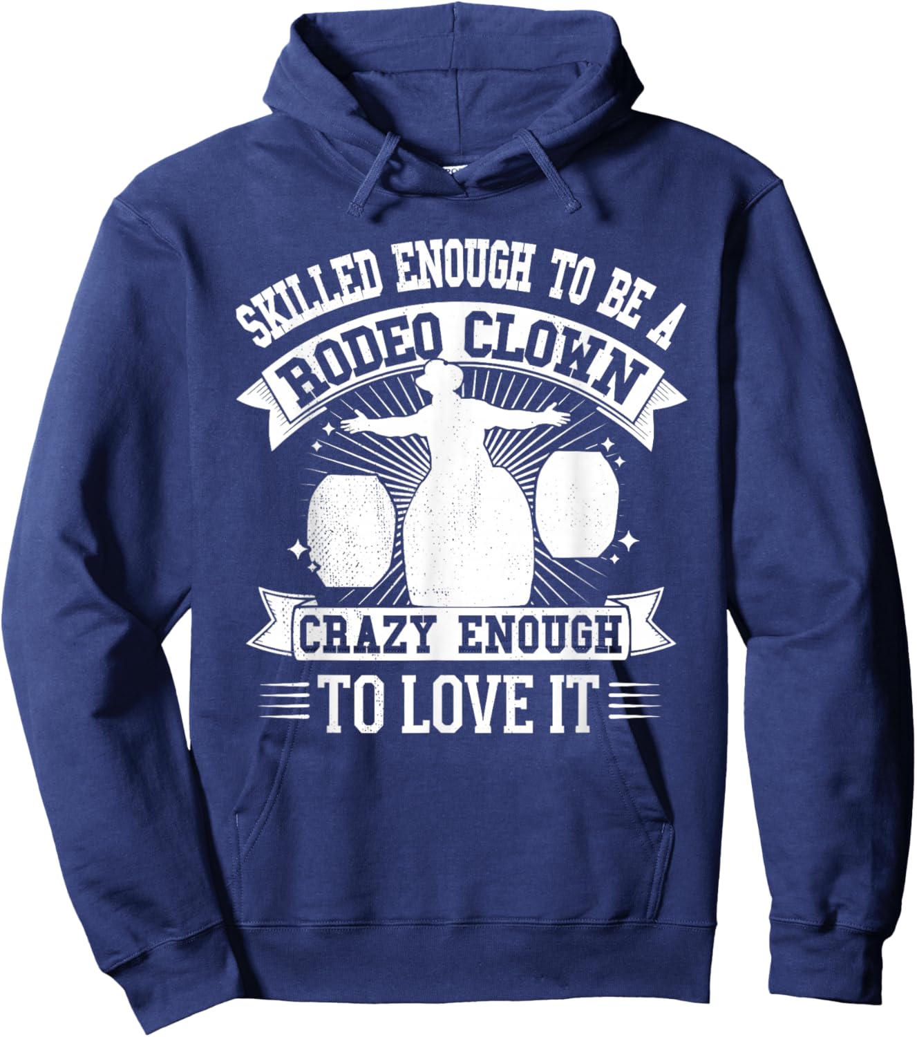 Funny Rodeo Clown Bullfighter Men Women Hoodie - Hoodie | Navy