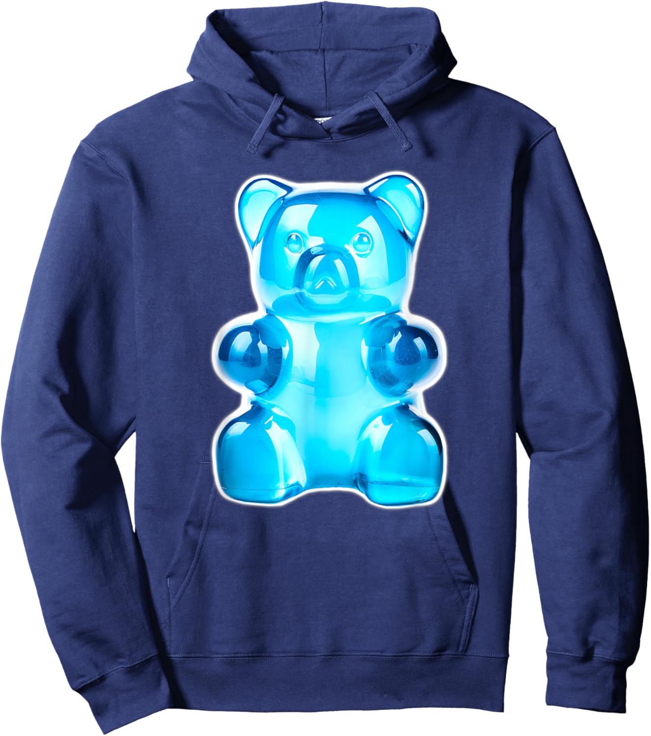 Blue Gummy Bear Candy Hoodie - Hoodie | Navy