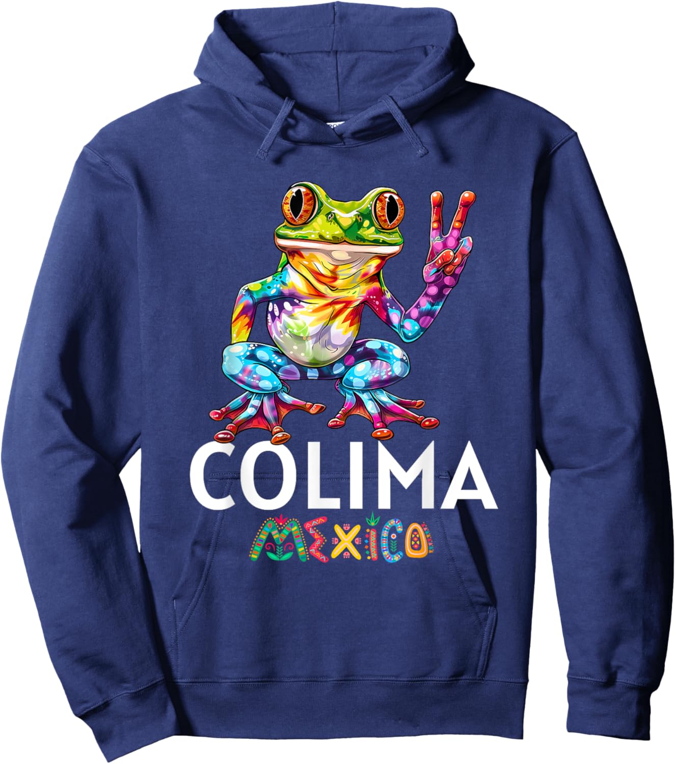 Mexico Colima Souvenir/Colima Hoodie - Hoodie | Navy