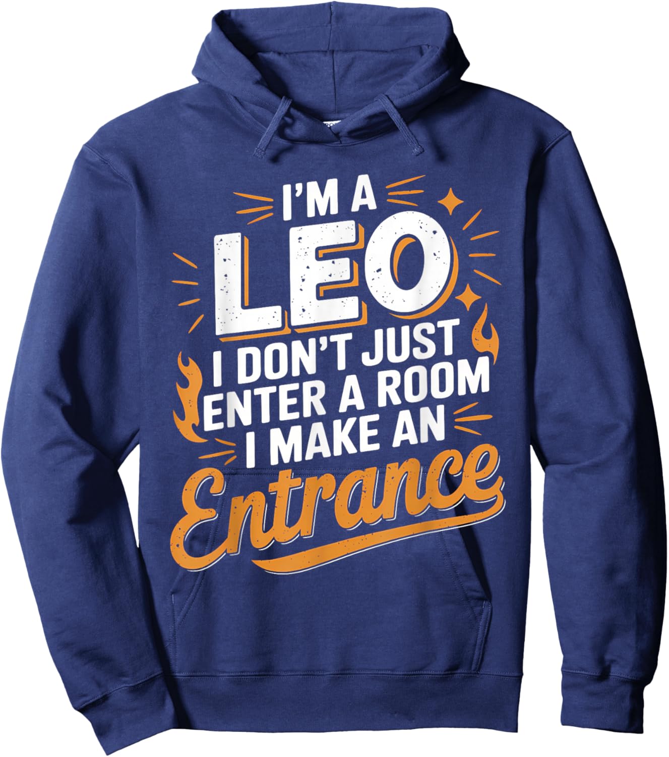 Leo Zodiac Sign Birthday Horoscope Astrology Hoodie - Hoodie | Navy