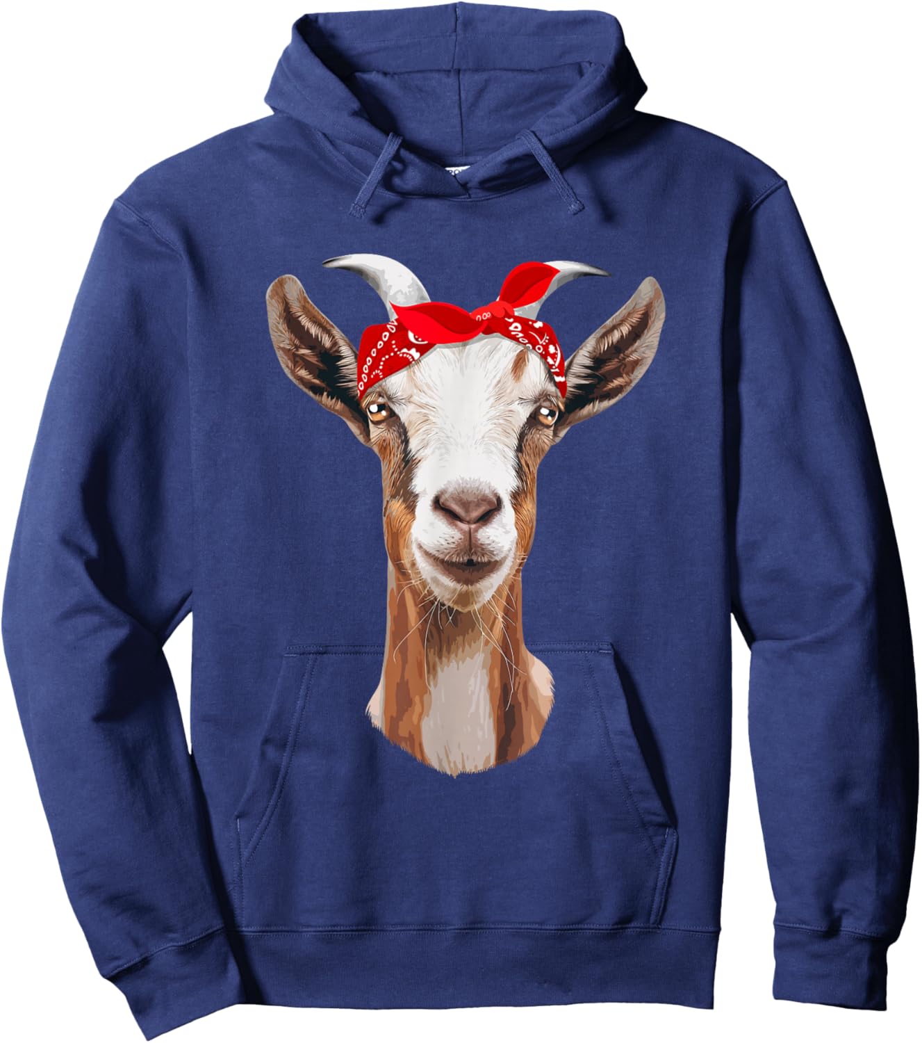 Cool Goat Design Girls Livestock Pygmy Goat Lover Hoodie - Hoodie | Navy