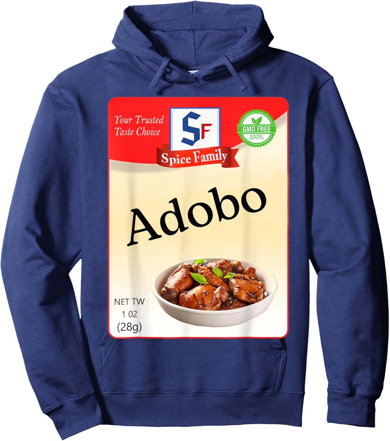 Adobo Condiment Holiday Spice Group Costumes Hoodie - Hoodie | Navy