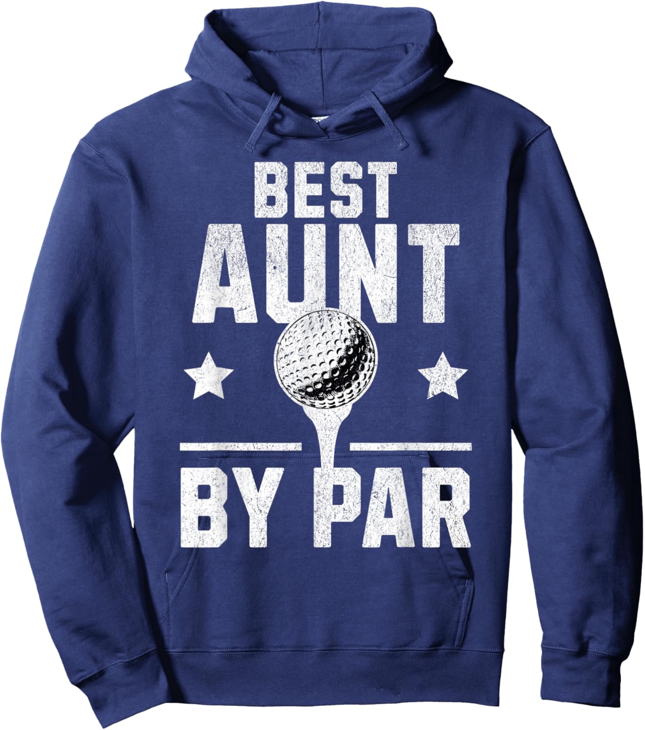 Best Aunt by Par Golfing Golf Lover Golfer Putt Women Hoodie - Hoodie | Navy
