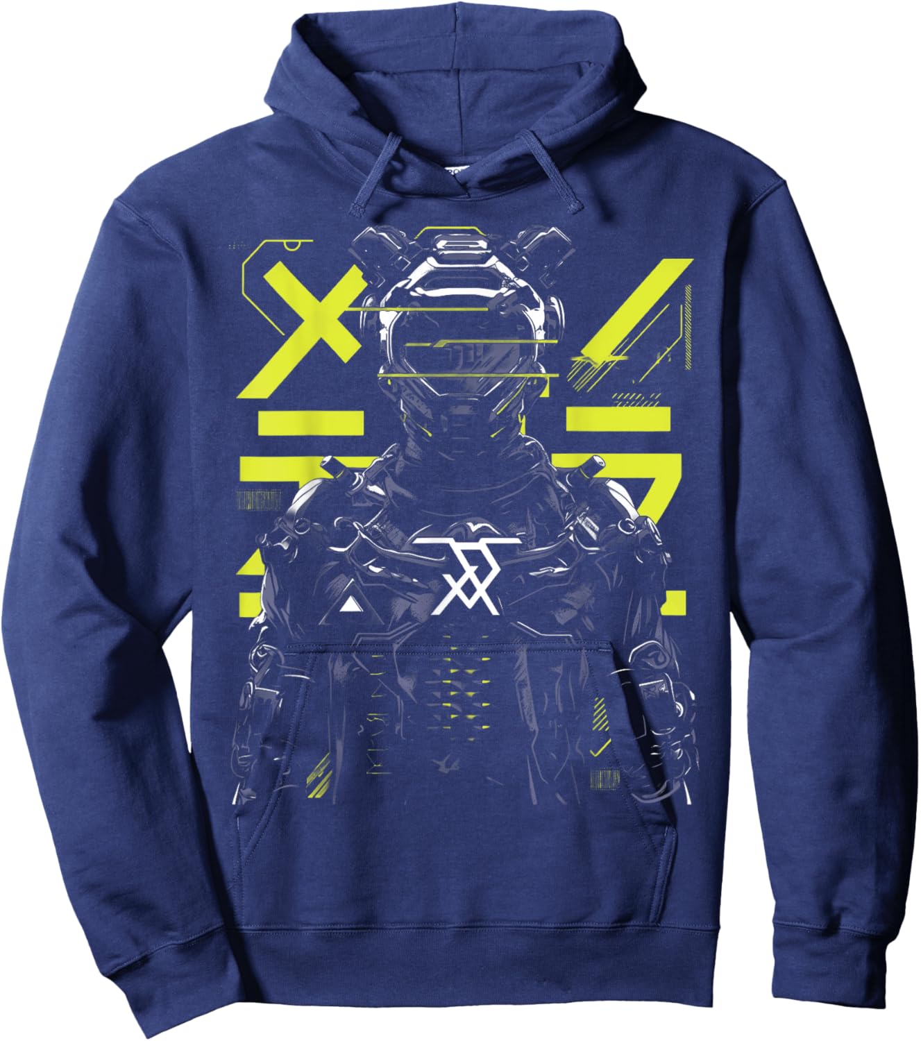 Futuristic Techwear Japanese Cyberpunk Harajuku Anime Manga Hoodie - Hoodie | Navy