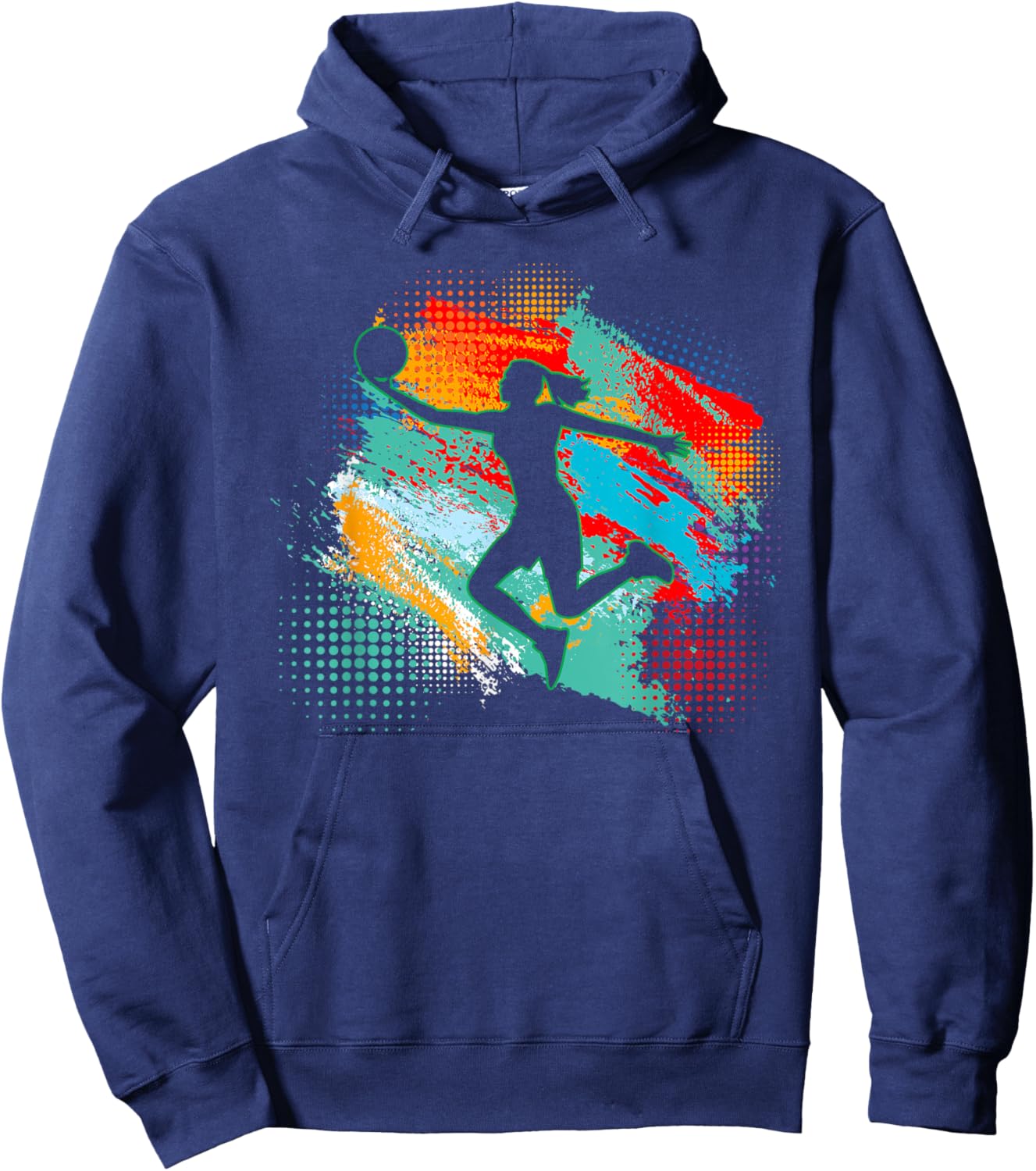 Basketball Sports Fan Women Girls Player Hoodie - Hoodie | Navy