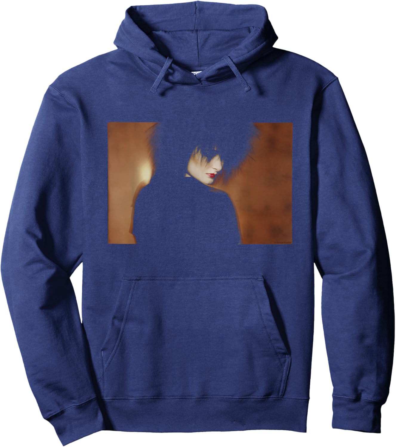 Singer Siouxsie Sioux Portrait by Simon Fowler Hoodie - Hoodie | Navy