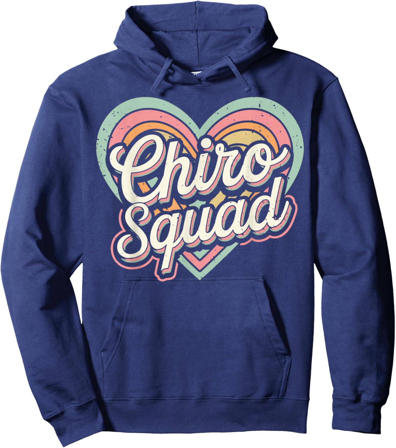 Chiro Squad Chiropractor Chiropractic Assistant Hoodie - Hoodie | Navy