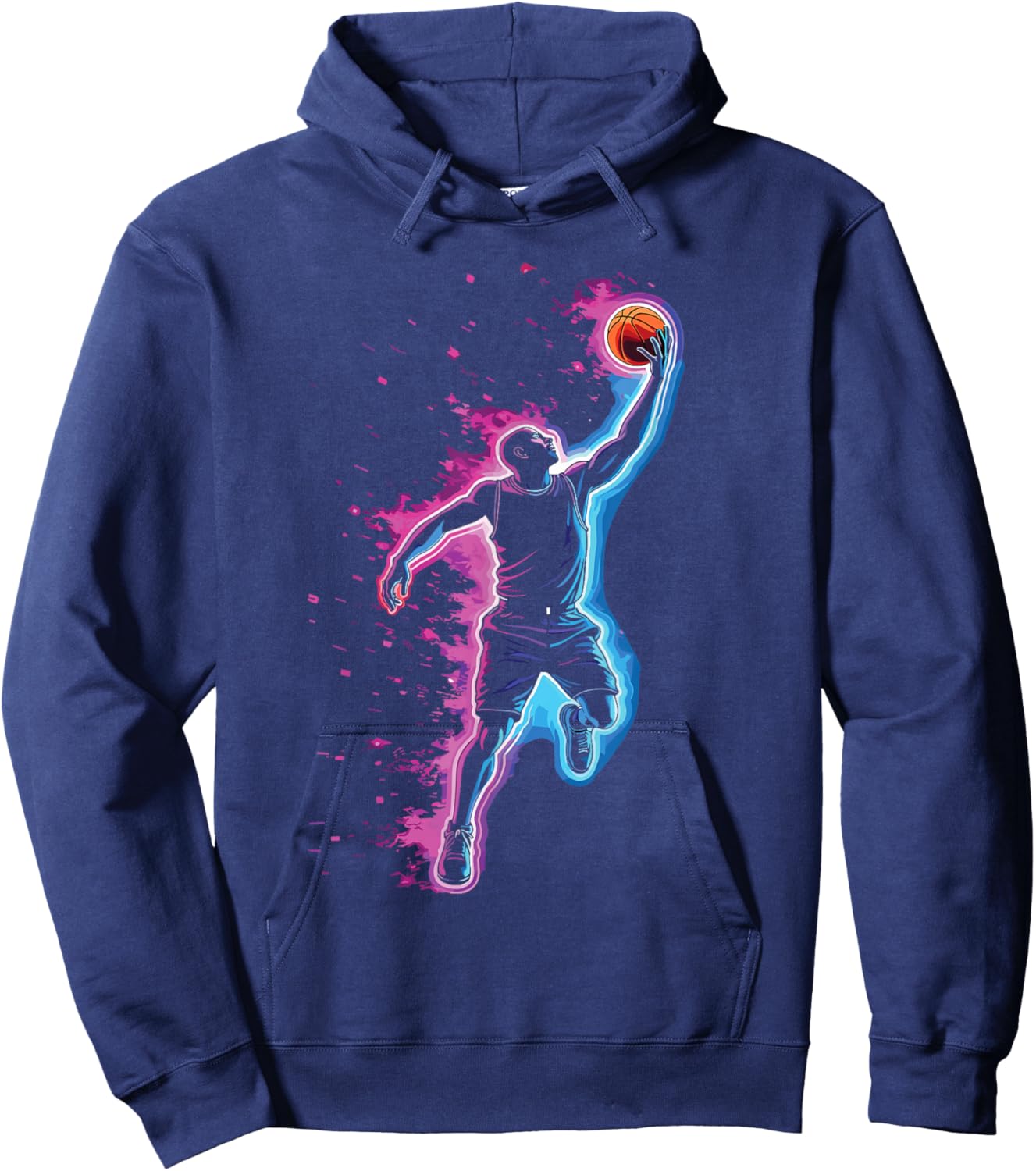 Basketball & Basketball Graphic | Kids, Boys | Men & Women Hoodie - Hoodie | Navy