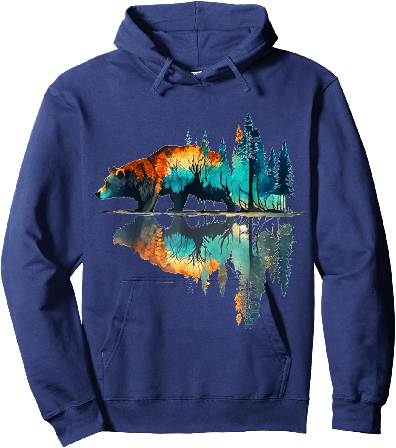 Smokey Bear National Park Adventure Hoodie - Hoodie | Navy