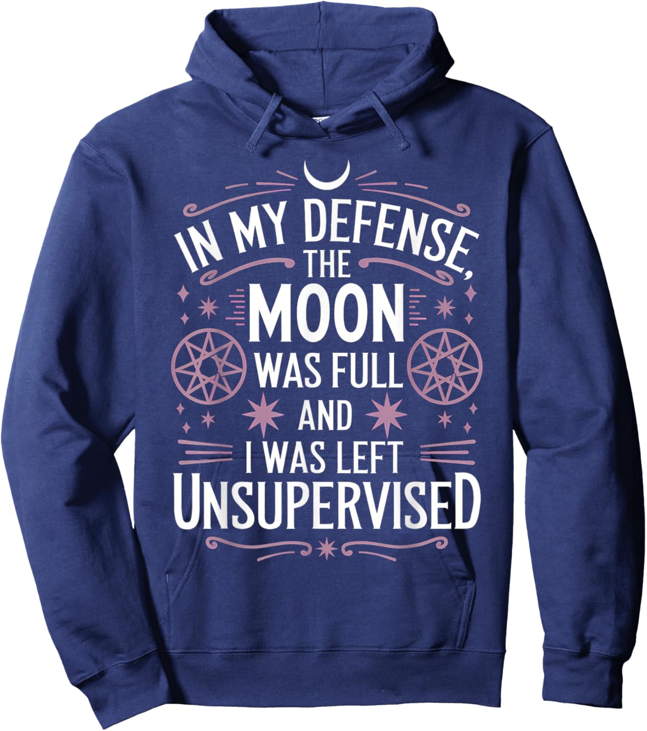 Funny Witch Witchcraft Hoodie - Hoodie | Navy