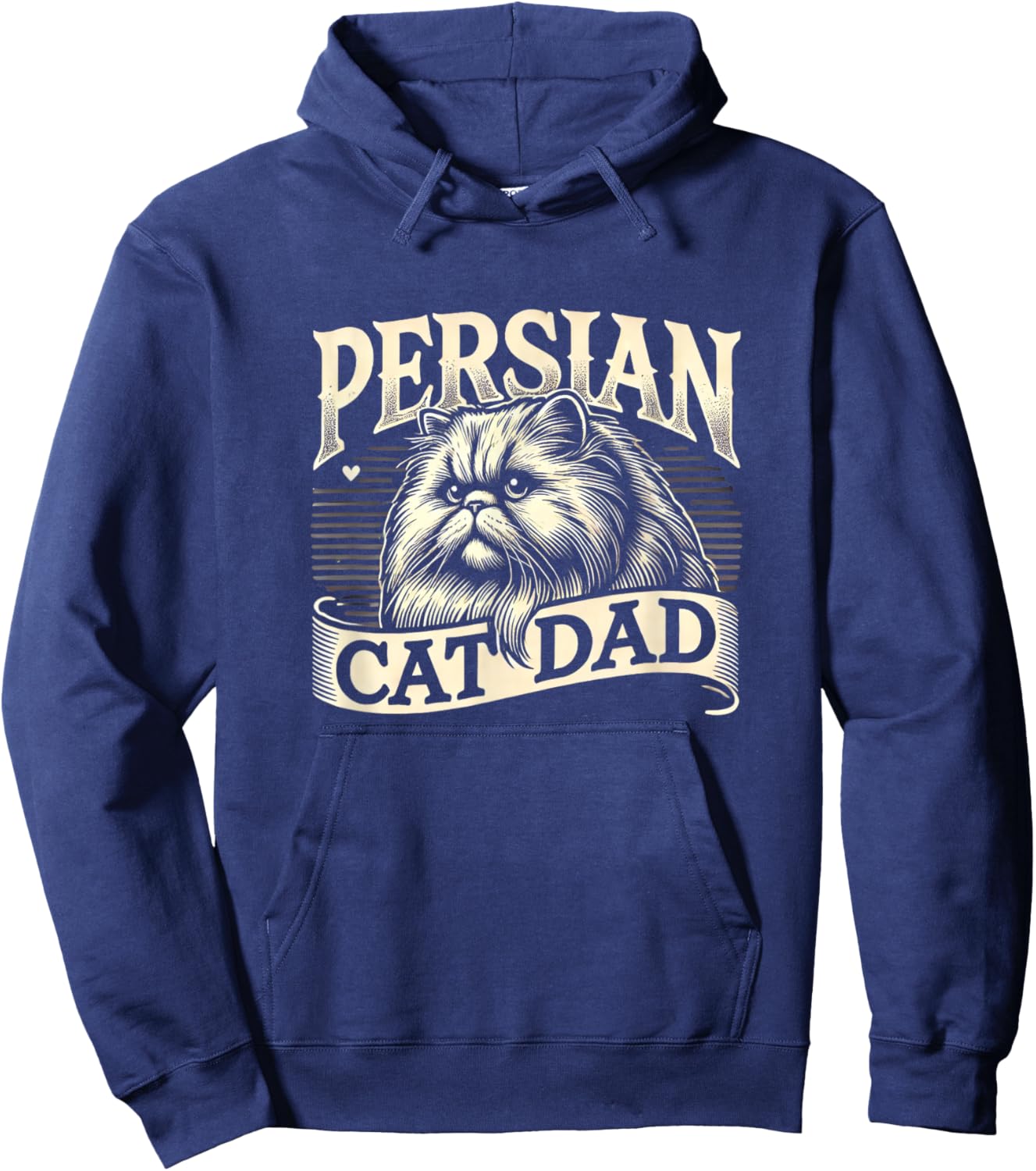 Persian Cat Dad Persian Cats Persian Cat Lover Hoodie - Hoodie | Navy