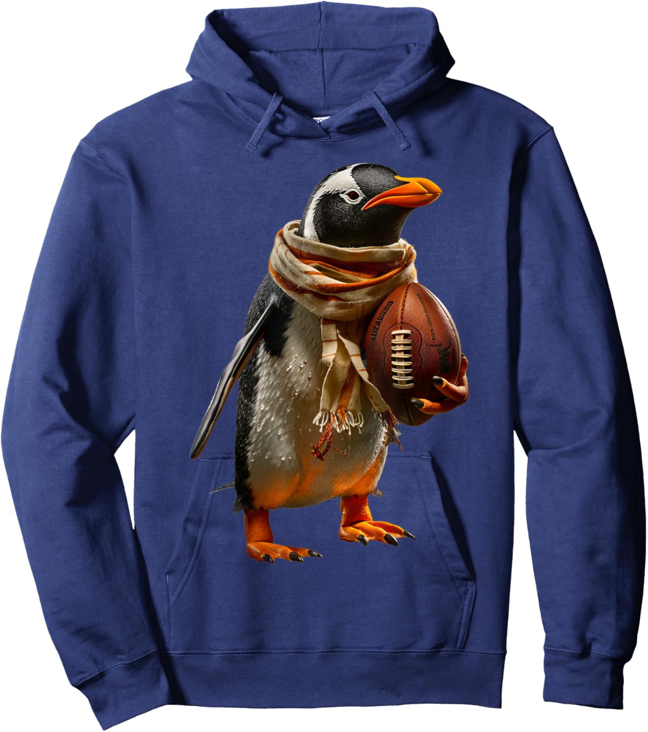 Penguin American Football Hoodie - Hoodie | Navy